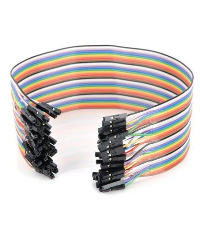 Cabo (Jumper) de 30cm Fêmea-Fêmea 10p