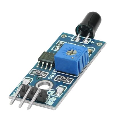 Sensor de chamas por IV